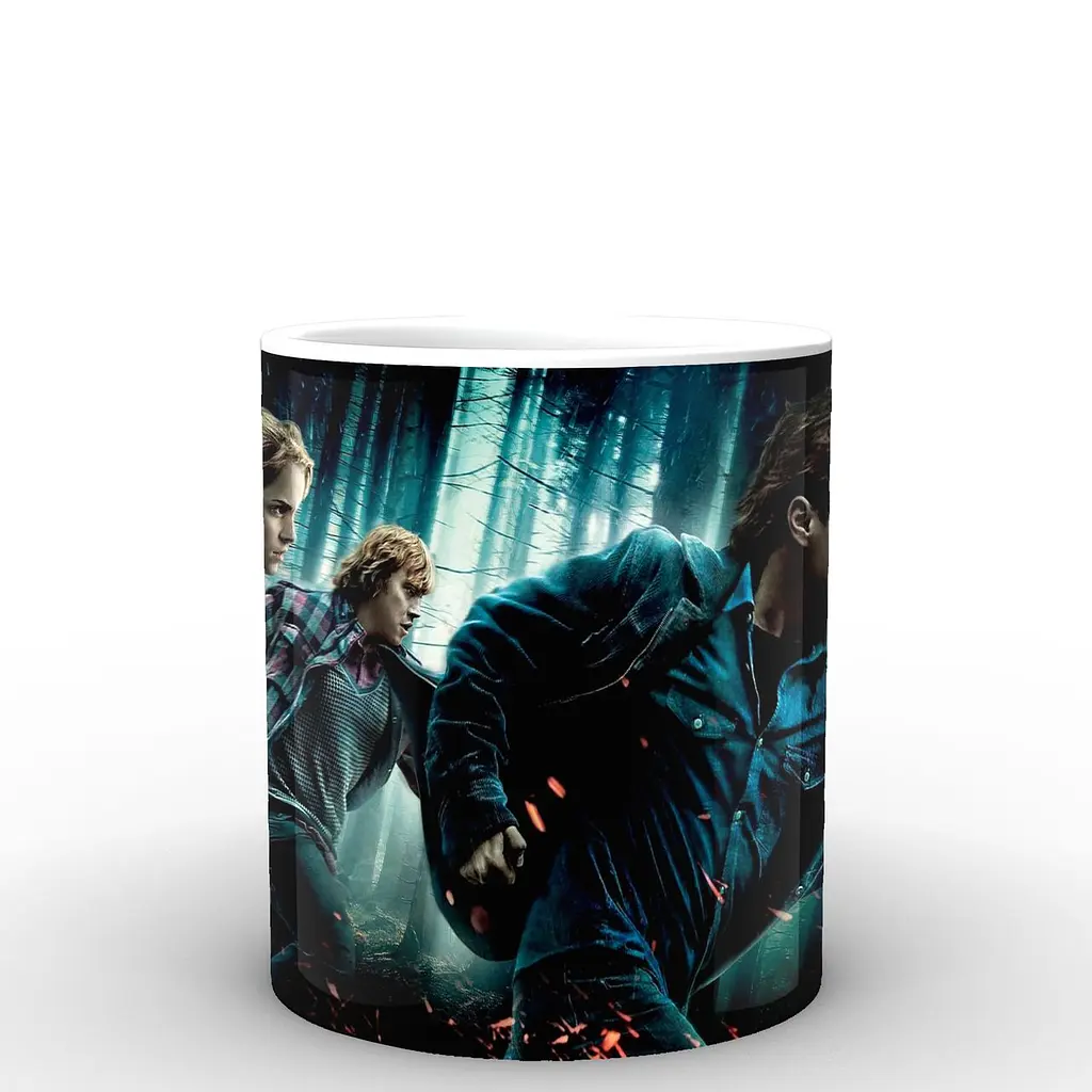 Кружка GeekLand Harry Potter Гарри Поттер в лесу HP.02.038 330 мл белая - фото 3