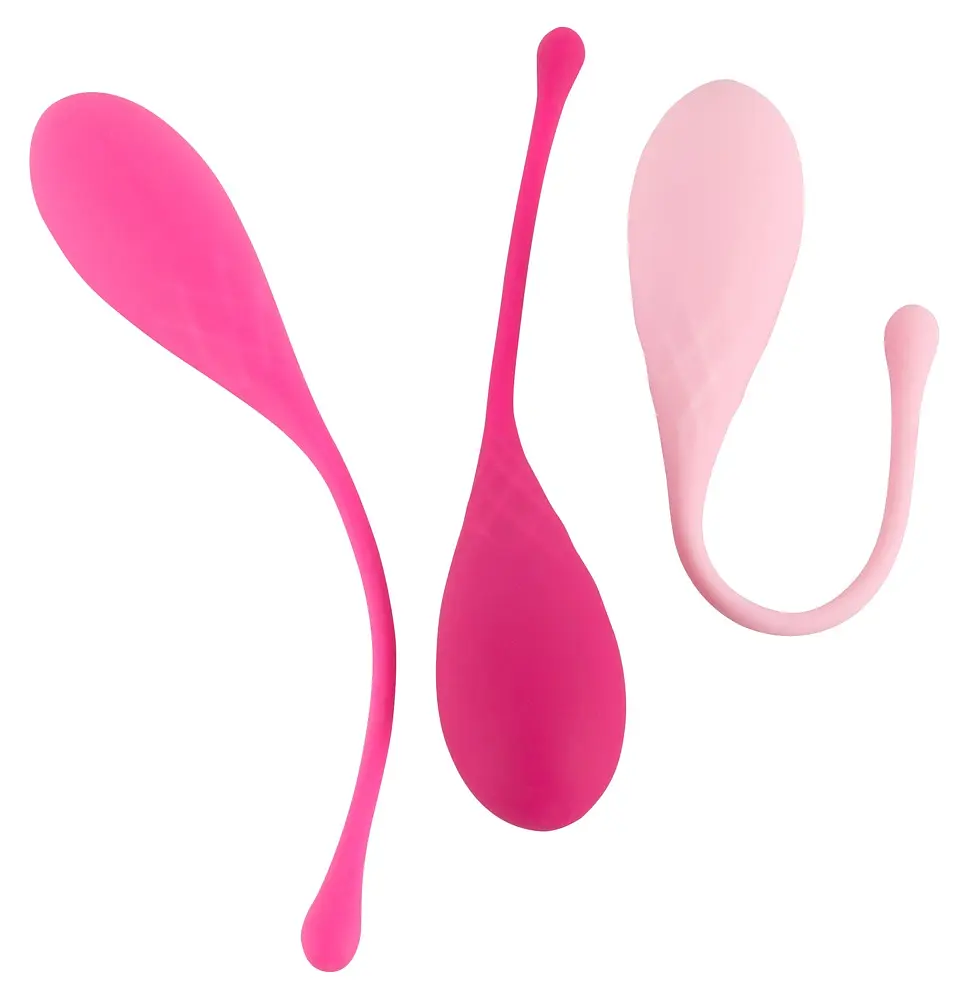 Вагинальные шарики Sweet Smile 3 Kegel Training Balls 3 шт (мульти) - фото 2