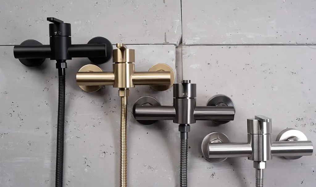 Змішувач для душу Rea Ontario brushed gold REA-B5501 - фото 7
