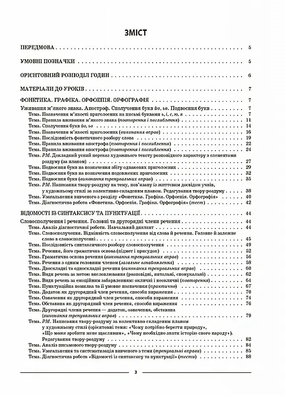 Матеріали до уроків. Українська мова. 5 клас. 2 семестр - Ольга Куцінко - фото 2