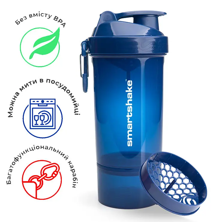 Шейкер спортивный Smart Shake 800 мл fit0011329 - фото 2