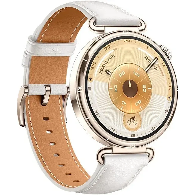 Смарт-годинник Smart Watch Huawei GT 6 41mm (55020FTN) White (Leather Strap) UA - фото 3