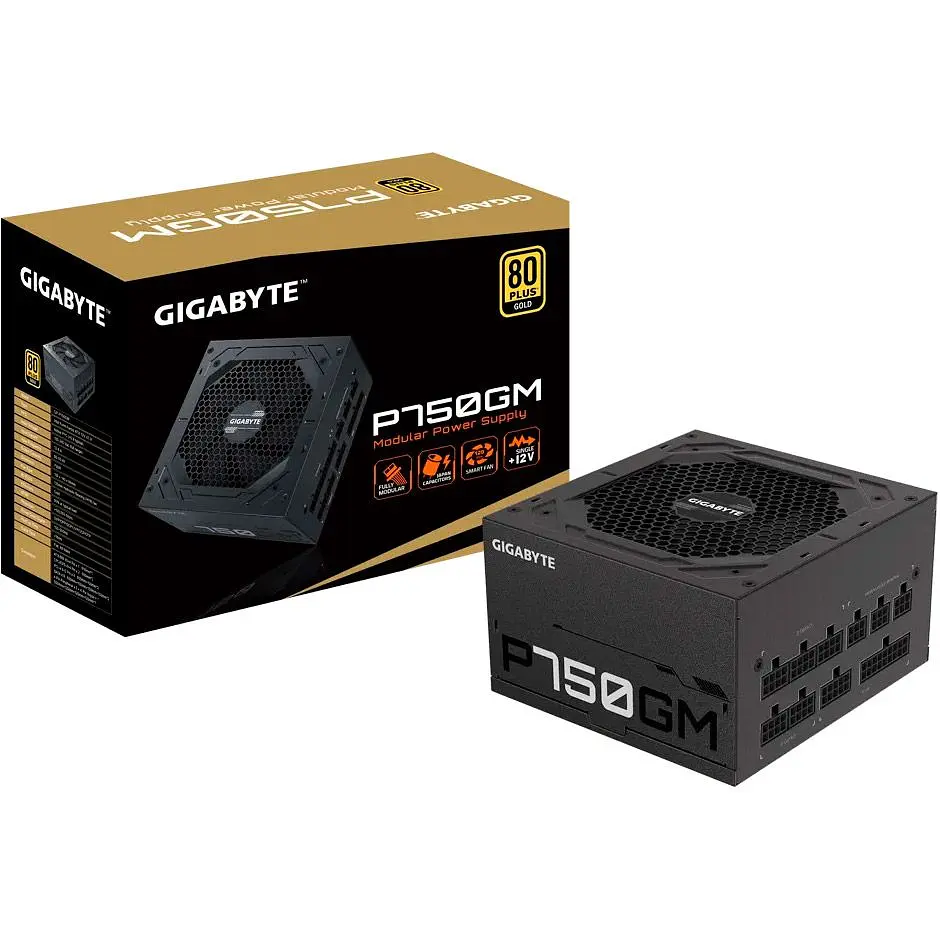 Блок живлення Gigabyte P750GM 750W (GP-P750GM) [93736] - фото 2