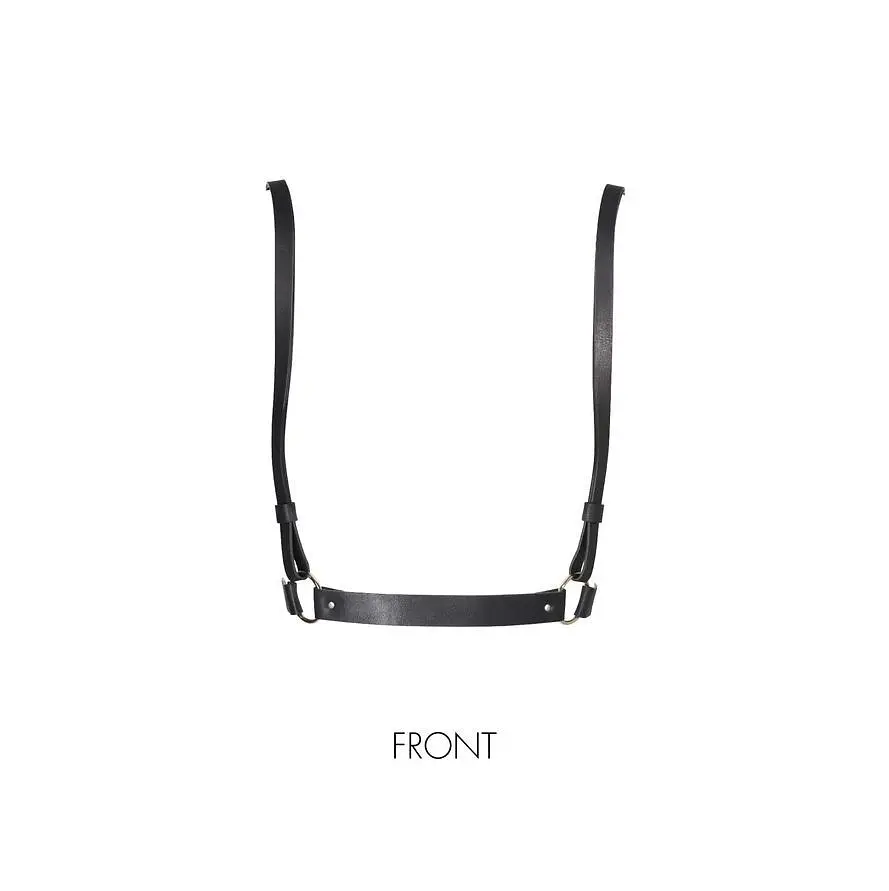 Портупея Bijoux Indiscrets Maze X Harness (чорний) - фото 2
