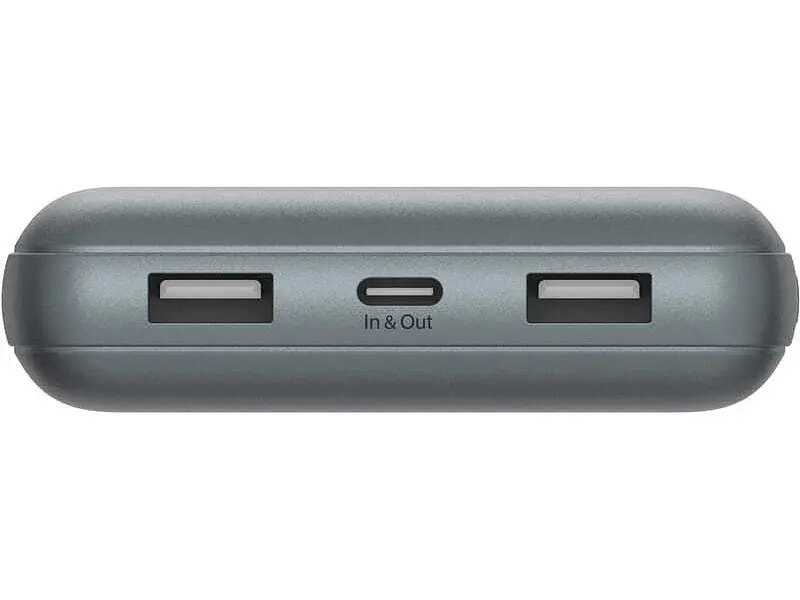 Зовнішній акумулятор (Power Bank) Belkin Boost Up Charge 10K 10000mAh 15W Gray (BPB011BTGY) - фото 5