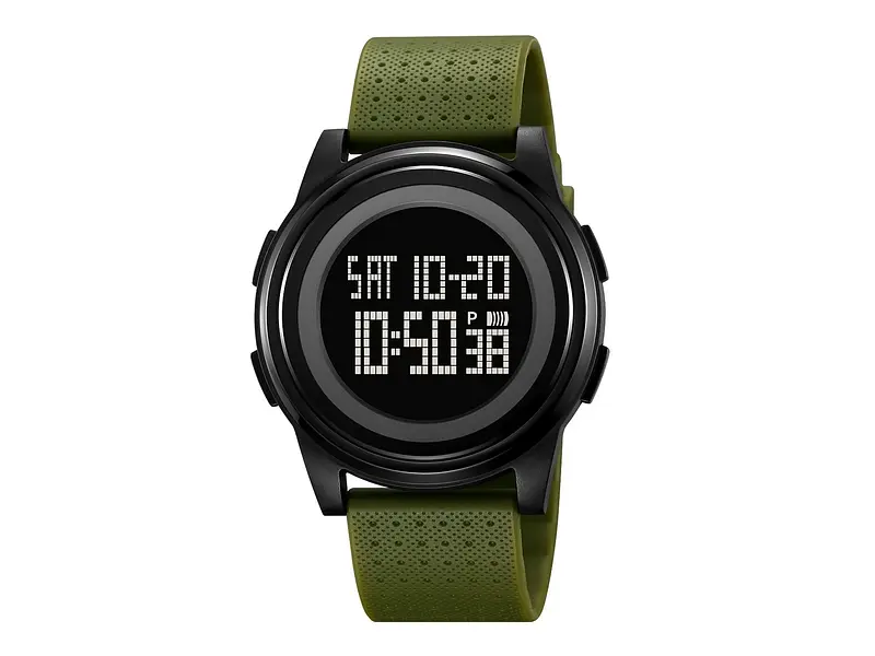 Чоловічий наручний годинник 2378AG Army Green Skmei acs0029959 - фото 2