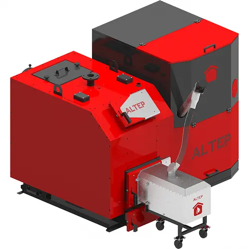 Твердопаливний котел Altep TRIO UNI Pellet Plus - 50 кВт (пальник та вентилятор) - фото 2