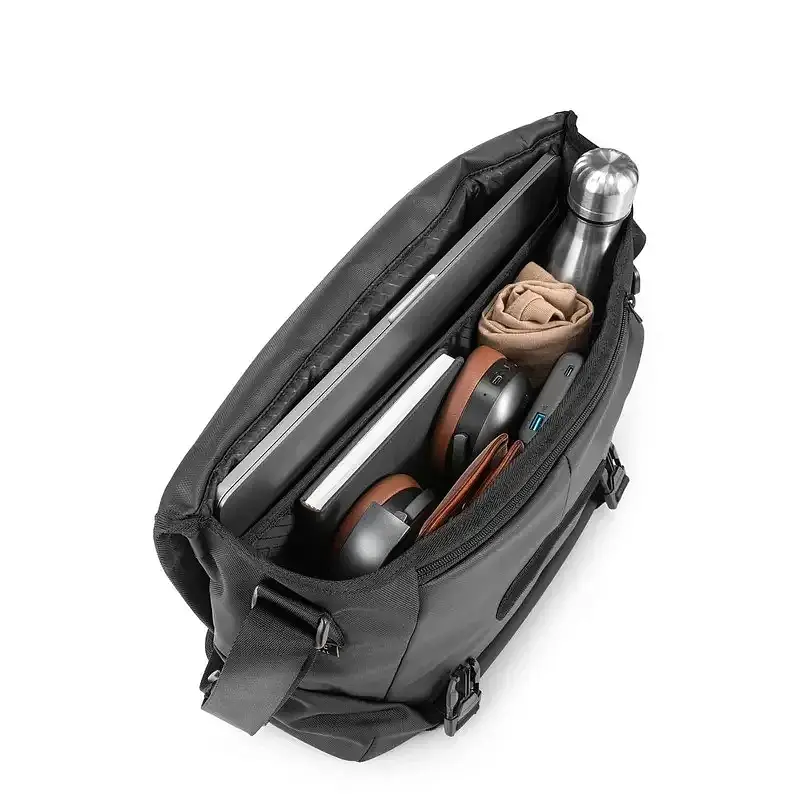 Сумка для ноутбука Tomtoc Explorer-T22 Messenger Bag Black 16 Inch/14L T22M1D1 - фото 3