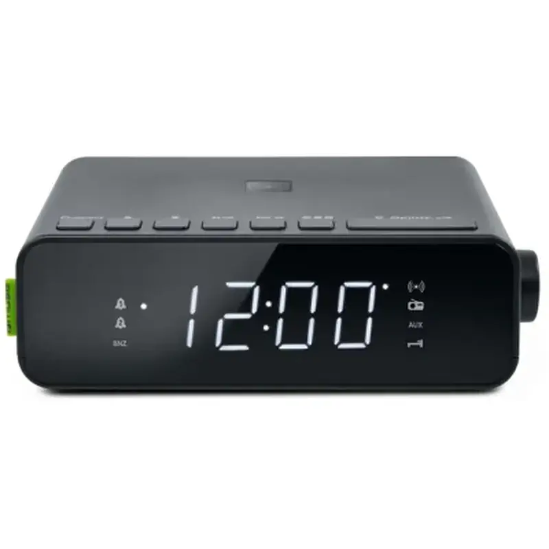 Настільний годинник Muse Радіо-годинник з USB (M-175 WI) - фото 2