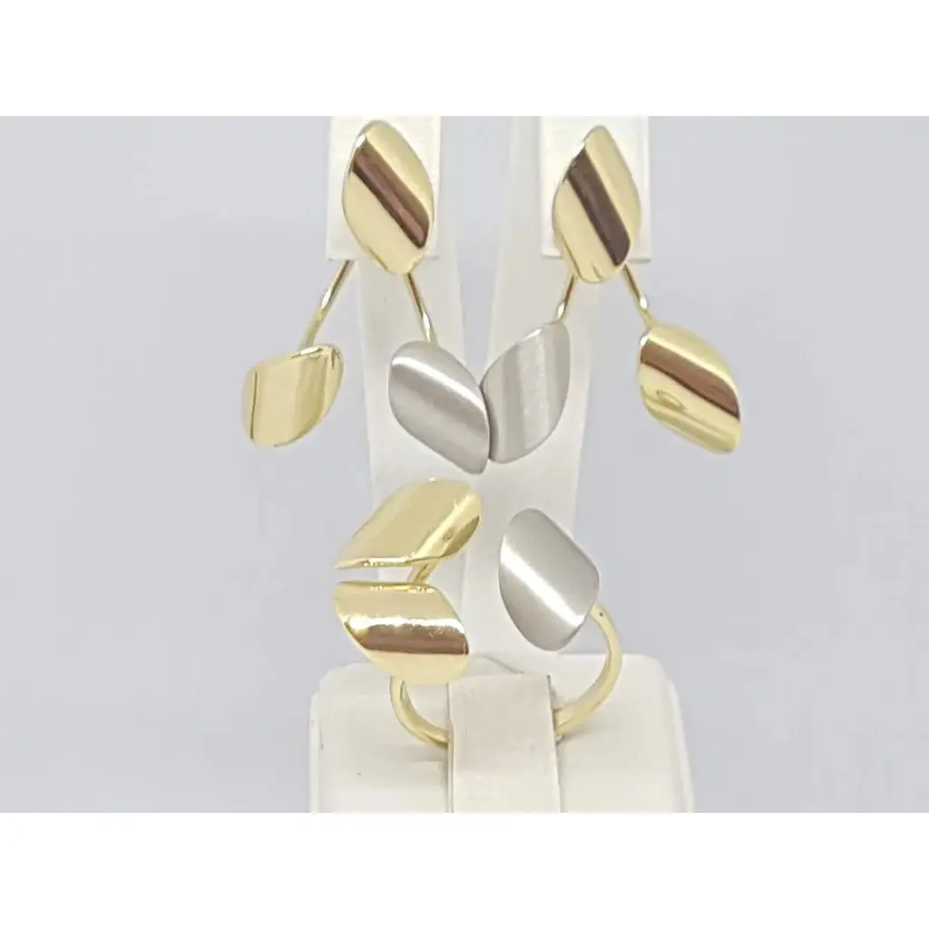 Золоті сережки Столична Ювелірна Фабрика. 104186Ж - фото 6