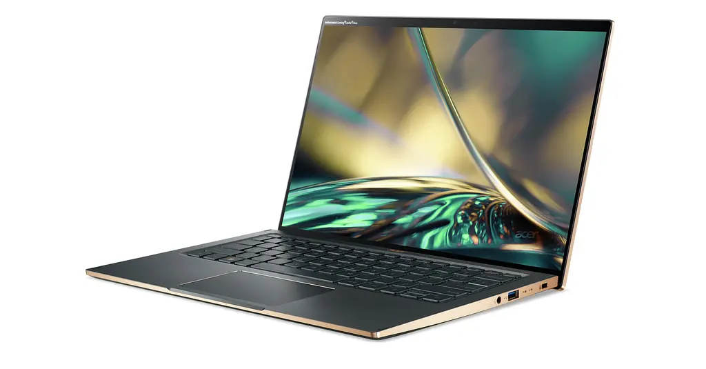 Ноутбук Acer Swift 5 SF514-56T 14WUXGA IPS Touch/Intel i7-1260P/16/1024F/int/W11/Green (NX.K0HEU.00E) - фото 7