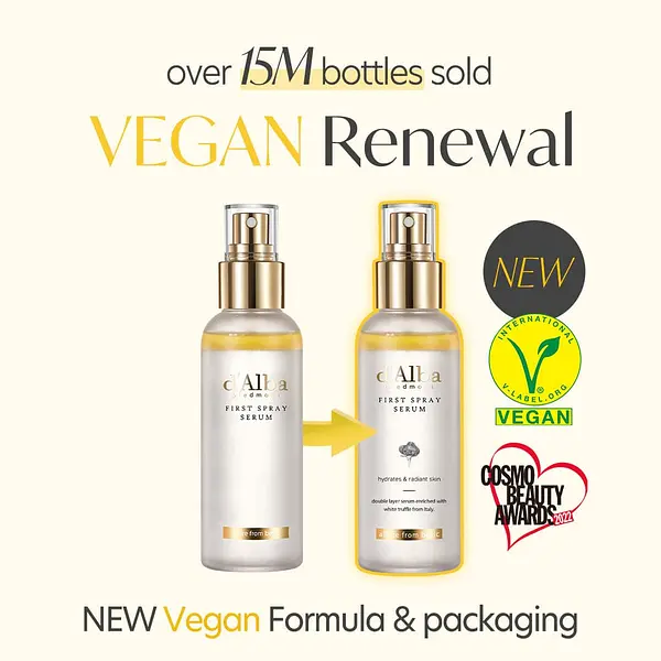 Зволожувальна сироватка d'Alba White Truffle VEGAN First Spray Serum 100 мл (DLB039) - фото 2