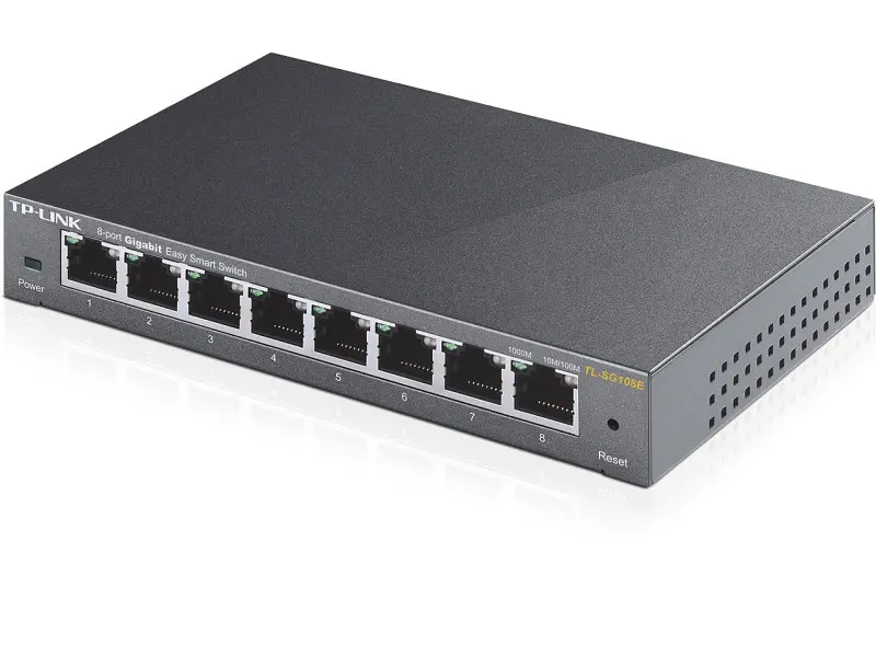 Комутатор TP-LINK TL-SG108E - фото 4