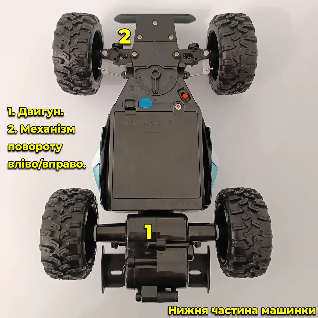 Машинка Багги Ready Go Race высокоскоростная с дистанционным управлением15+ км/ч - фото 6
