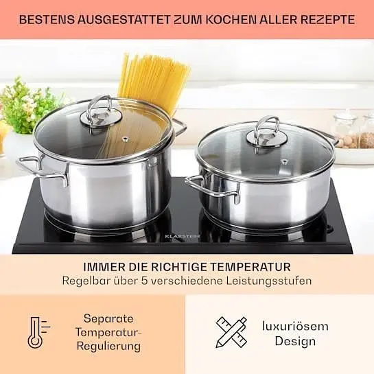 Варочная поверхность электрическая Klarstein Cookbuddy (10035705) - фото 4