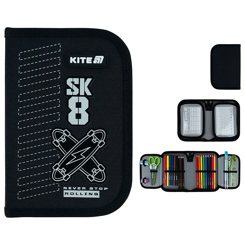 Пенал з наповненням Kite Skate (K26-622H-4) - фото 3