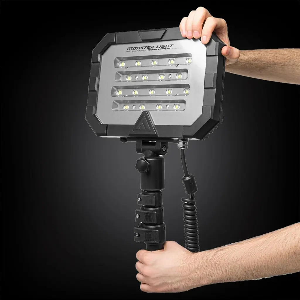 Прожектор професійний Mactronic Monster Light Mini (18 000 Lm) Recharg (PFL0151-E) - фото 10
