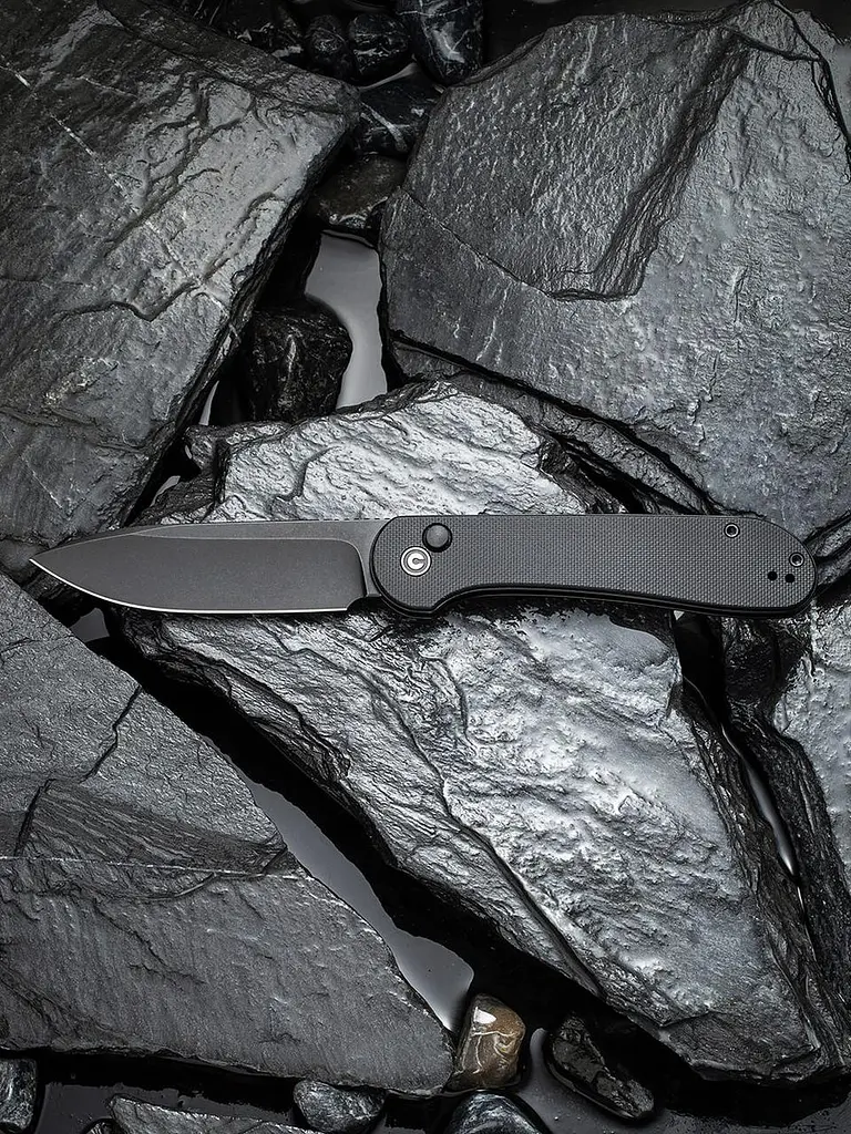 Ніж складаний туристичний Civivi Elementum Pocket, (8.9 см) 14C28N/G10 чорний - фото 8