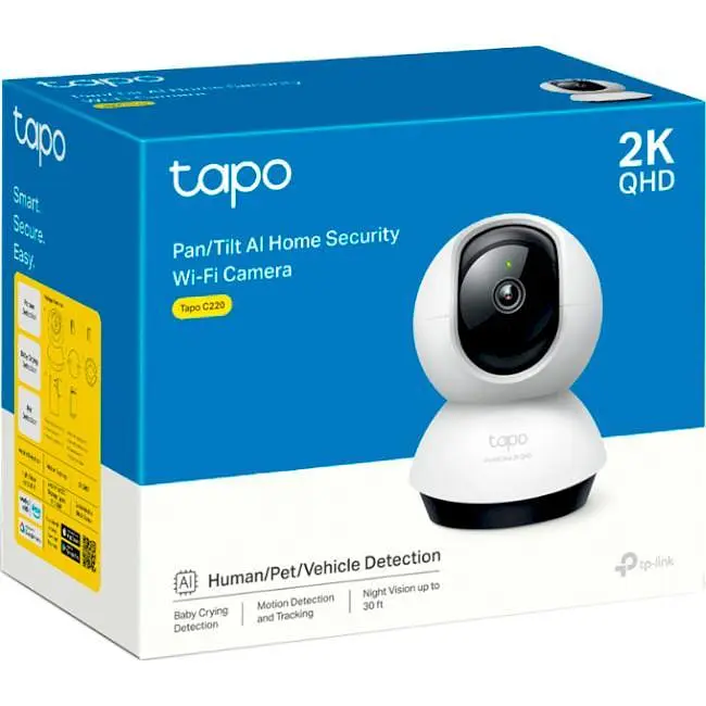 Розумна домашня поворотна камера, Tapo C220 TP-LINK - фото 4