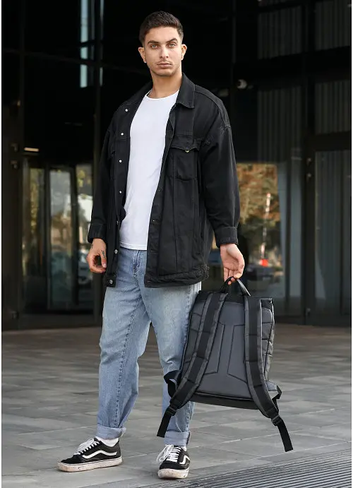 Чоловічий рюкзак RollTop Sambag 46х28х13 см sum0020714 - фото 5