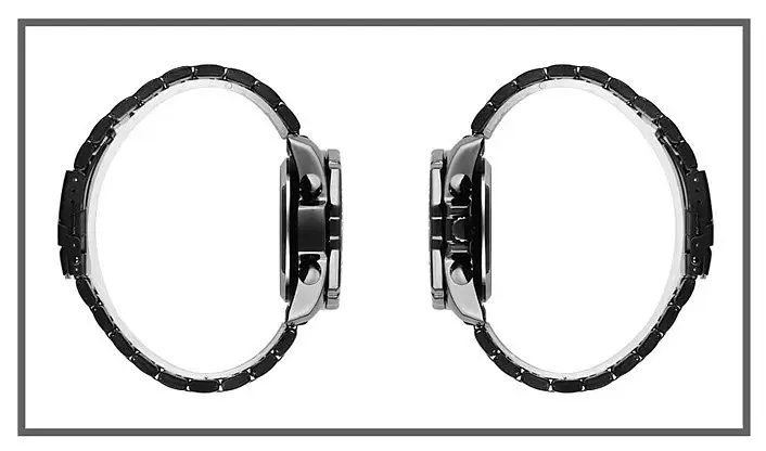 Наручний годинник чоловічий Skmei 1649 Black, 1649BK (18425) - фото 4