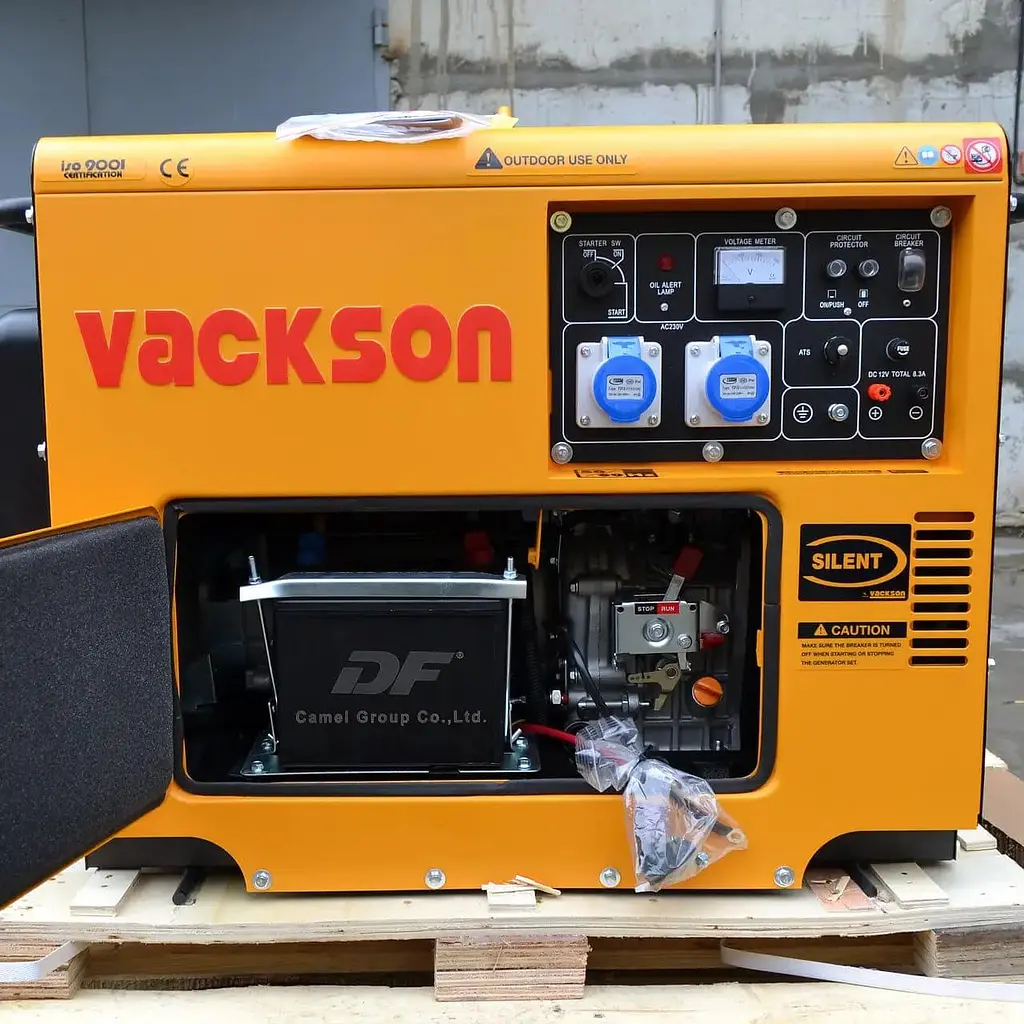 Генератор Vackson KDE6700T / 5000 Вт / Дизель (KDE6700T) - фото 4
