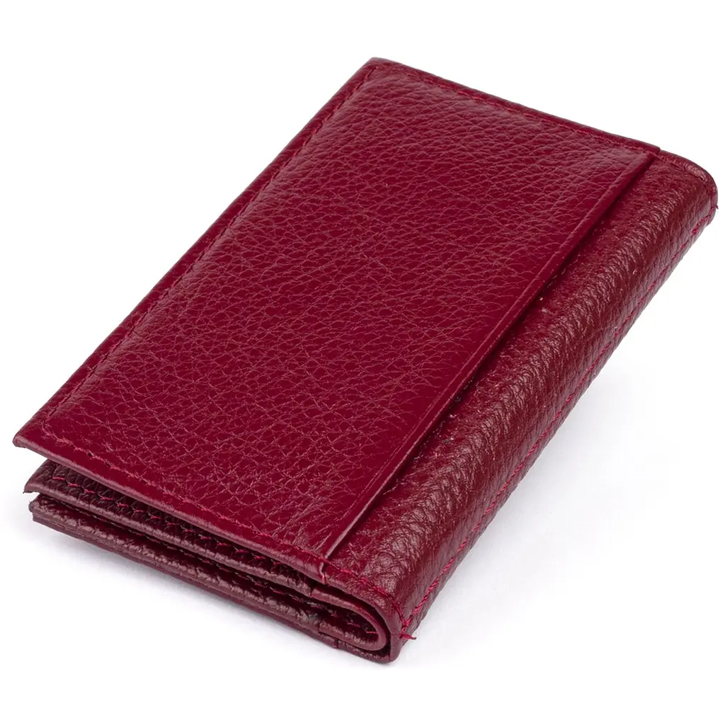 Візитниця-книга ST Leather 19218 бордова - фото 6