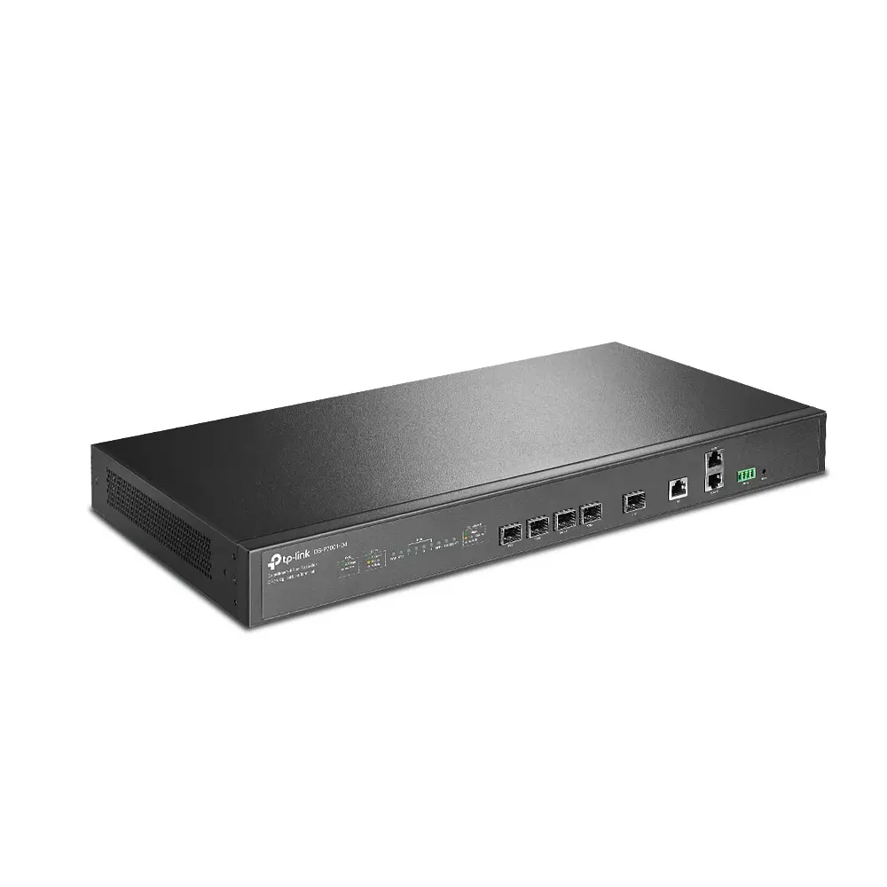 TP-Link Лінійний термінал DS-P7001-04, GPON, 4x2.5G GPON, 1xGE LAN, 2xSFP+ - фото 3