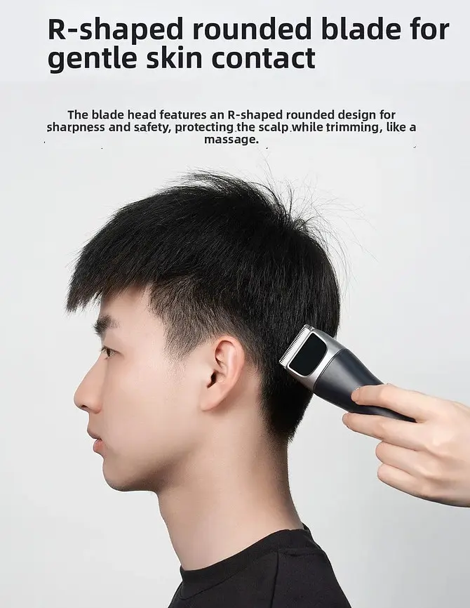 Машинка для стрижки Xiaomi DOCO Electric Hair Clipper · Black Knife Turbo Edition Metallic Deep Blue (54232) - фото 9