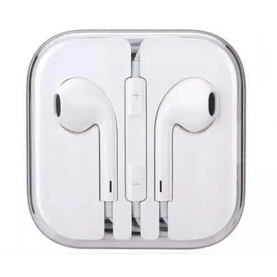 Навушники Foxconn earpods для iPhone провідні 3.5 мм білі md827 - фото 4