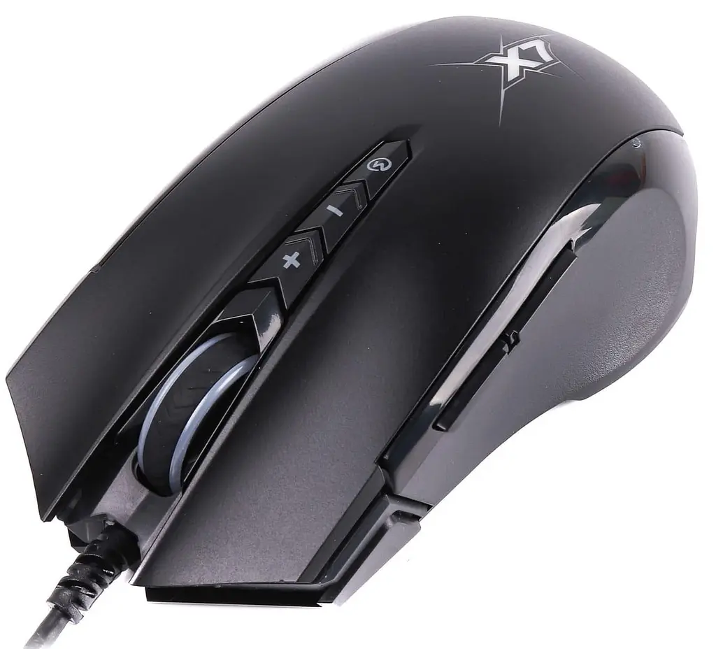 Миша A4Tech X89 USB Black (X89 (Black)) - фото 2