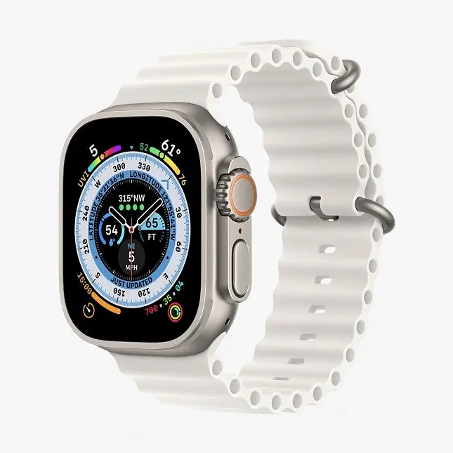Смарт-часы Smart Watch HK9 ULTRA2 49 мм AMOLED Full HD экран 2-ядерный процессор Белый - фото 2