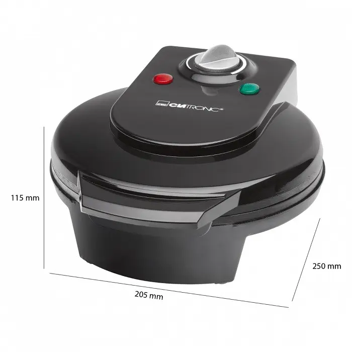 Вафельница Clatronic WA 3491 black - фото 4