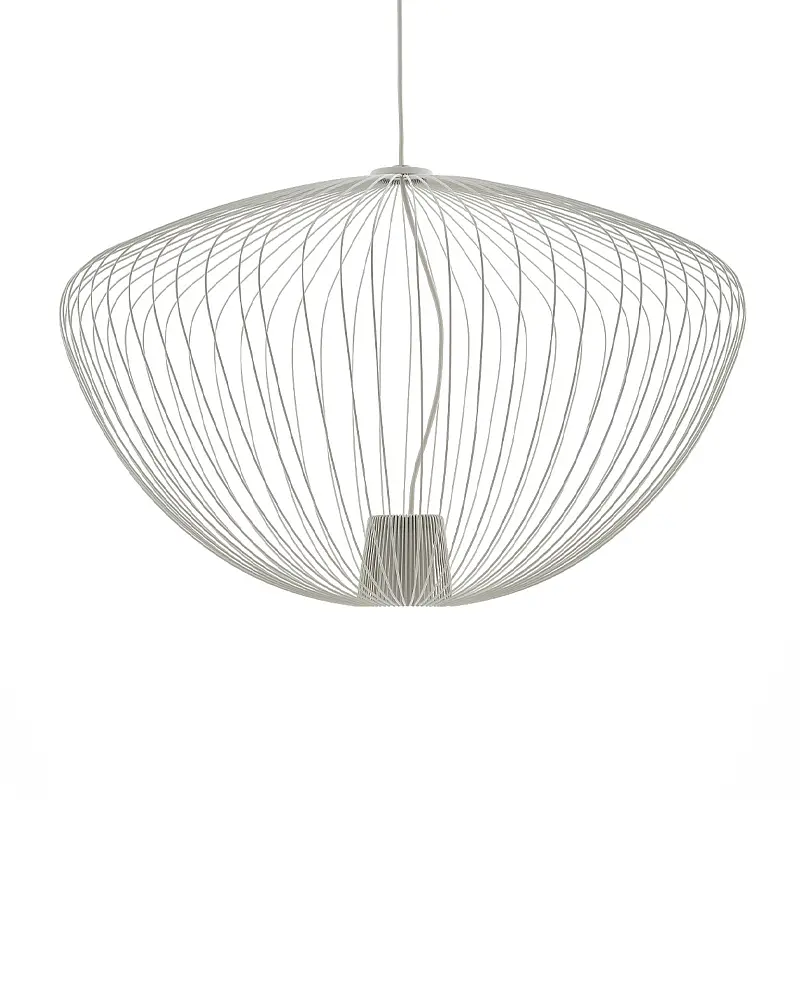 Подвесной светильник, люстра Nowodvorski 11251 Pumpkin L GU10 1x10W IP20 Светло-серый - фото 4