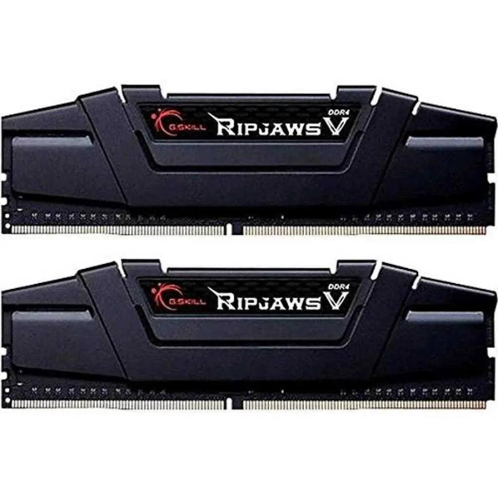 Модуль пам'яті G.Skill DDR4 16Gb (2x8) Ripjaws V Black 3200 MHz (F4-3200C16D-16GVKB)