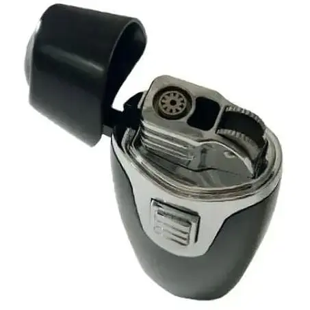 Зажигалка Tycoon Tecnoburner Jet/RR black chrom - фото 2