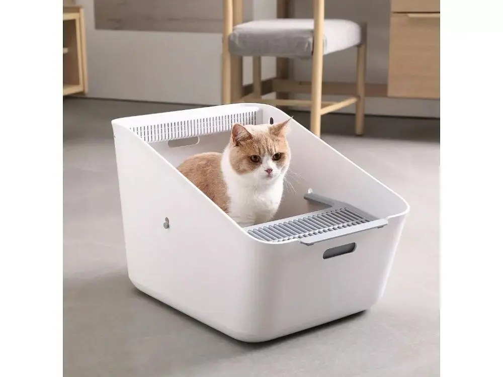 Лоток для кішок Petkit Pet Pura Cat Litter Box White (P951) - фото 3