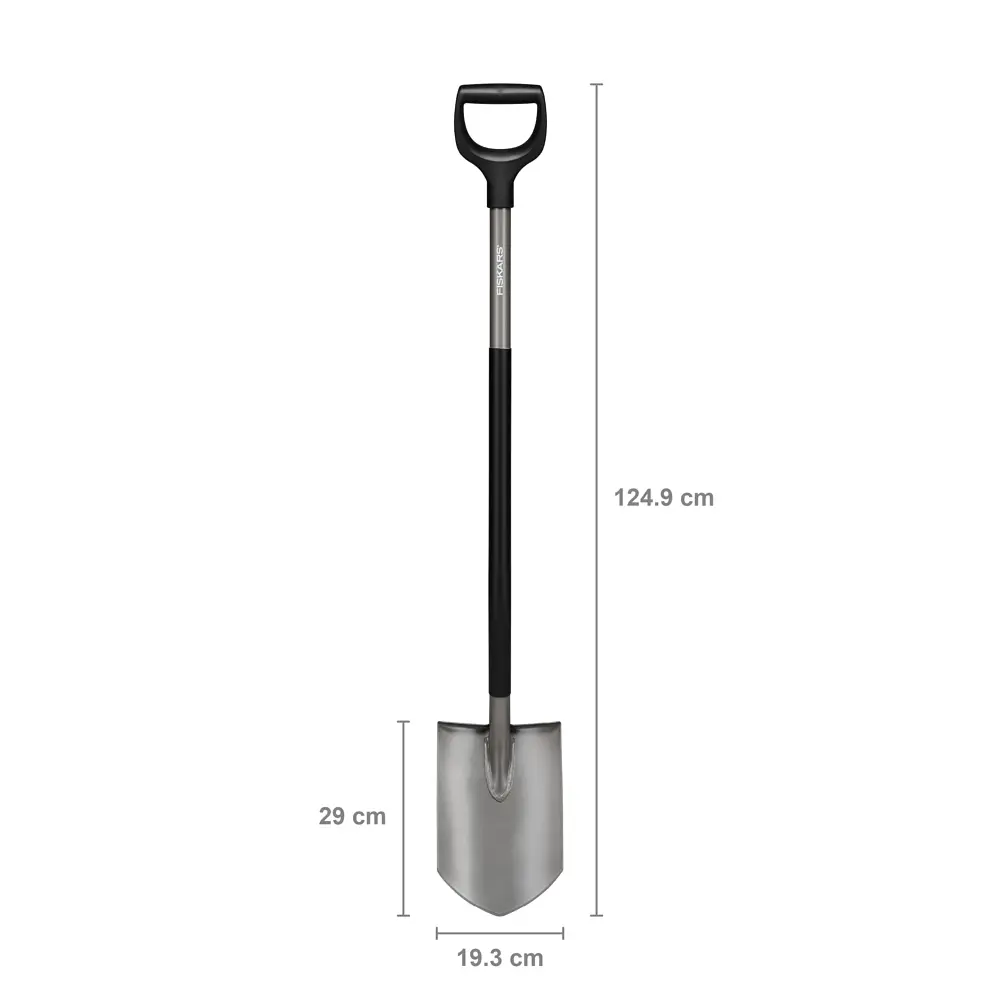 Лопата штыковая Fiskars Ergonomic 125 см (1066708) - фото 2