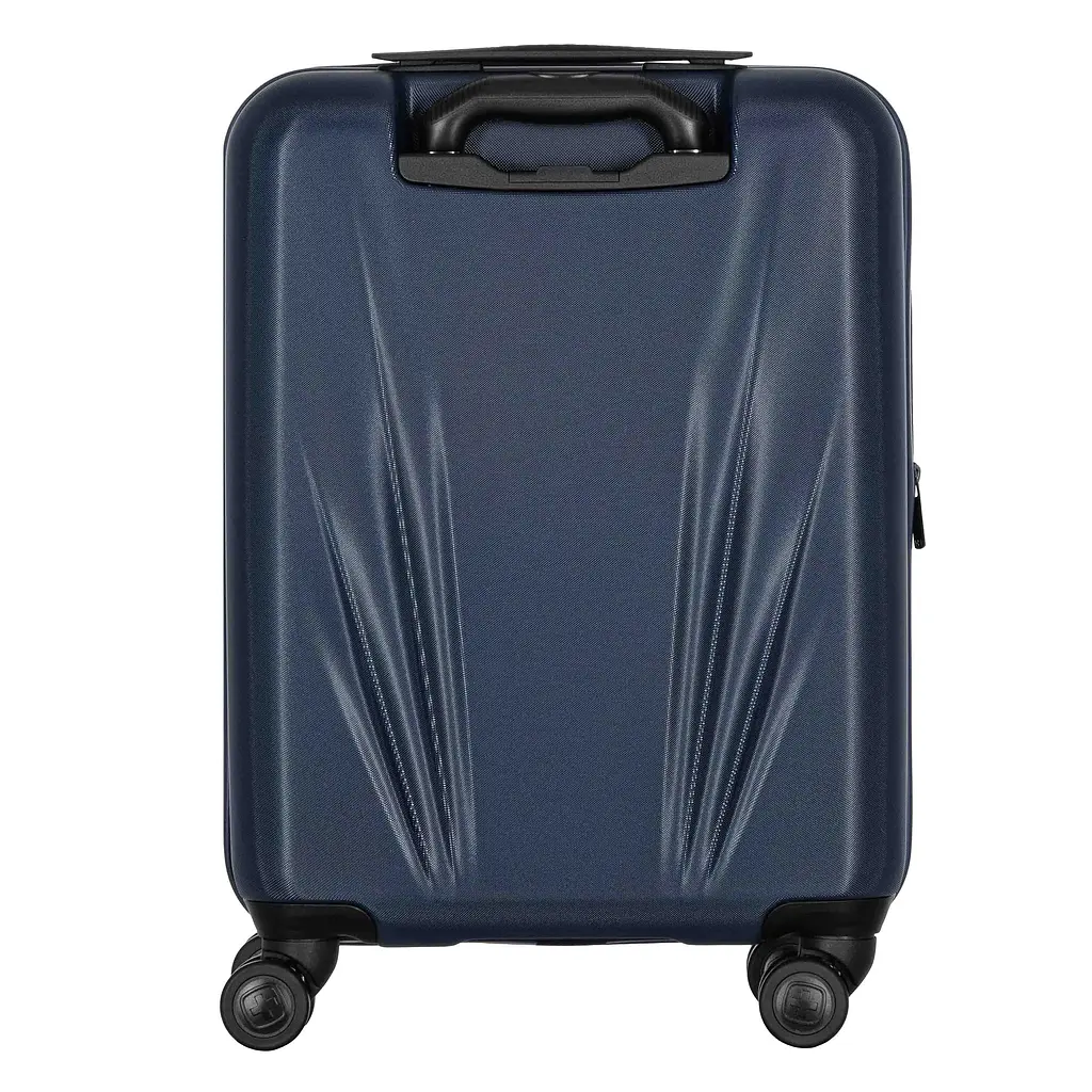 Wenger Валіза Wenger Skyon Hardside Carry-On, мала, з відсіком для н/б 16", полікарбонат, TSA, 4 колеса, розширення, USB, синій - фото 4