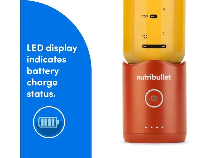 Блендер NUTRIBULLET Flex NBP013OR Orange - фото 3