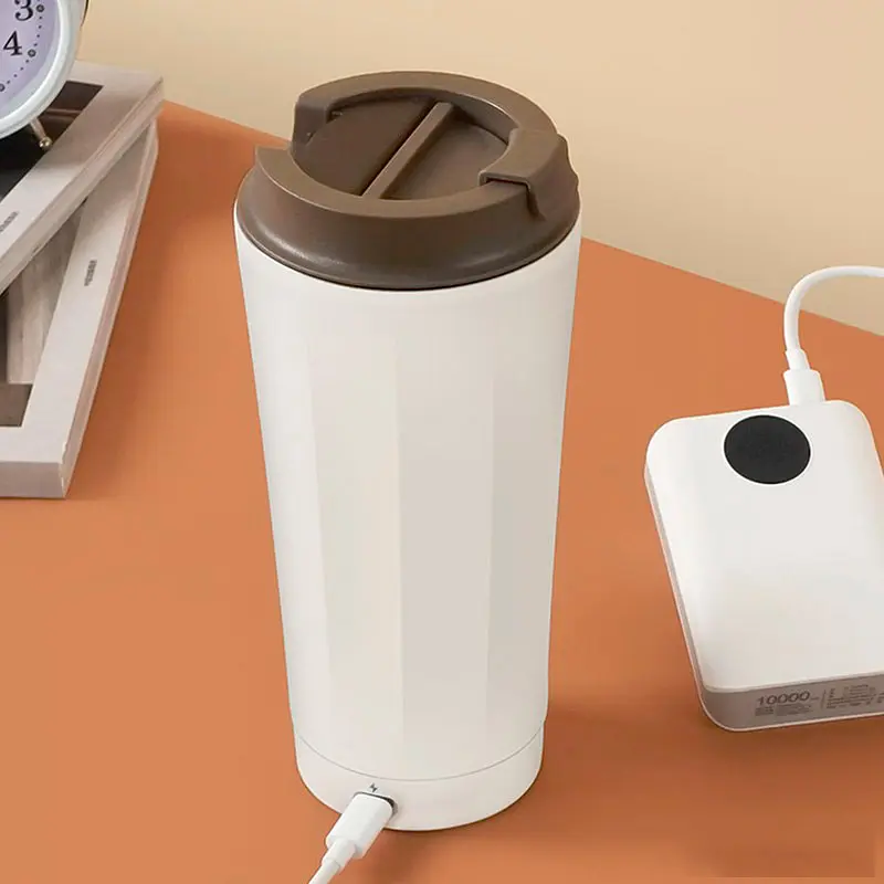 Термокухоль Xiaomi Zhenmi Magic Electric Cup 350 мл White [ZMDR-C2] [88300] - фото 4