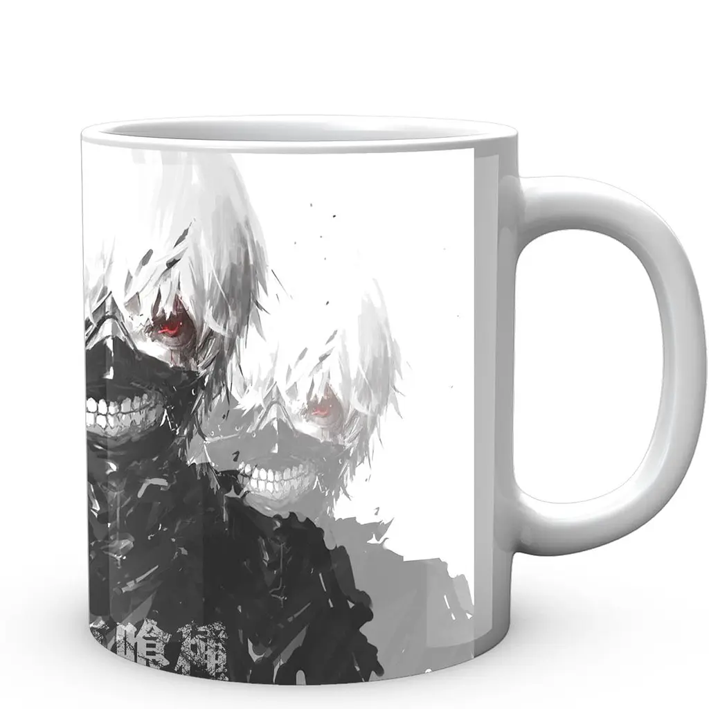 Кружка GeekLand Tokyo Ghoul Токийский Гуль улыбка TG.02.036 330 мл белая - фото 3