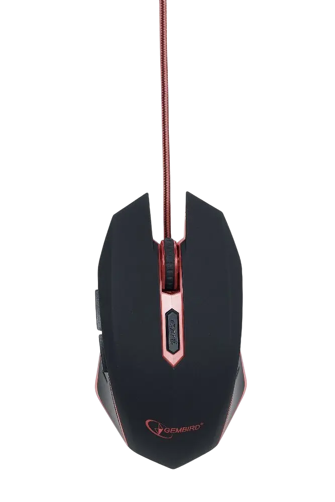 Миша Gembird MUSG-001-R Red - фото 2