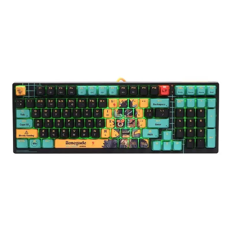 Клавіатура Bloody AT98 RGB Renegade Black - фото 8