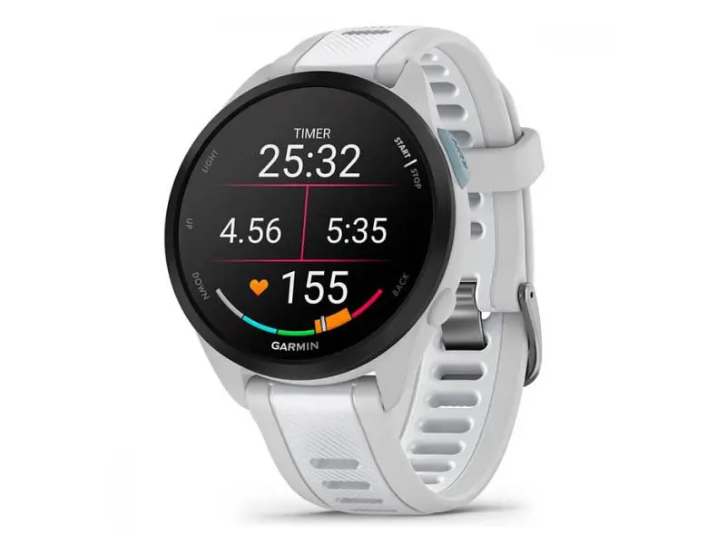 Смарт-годинник Garmin Forerunner 165 Mist Gray/Whitestone (010-02863-21)