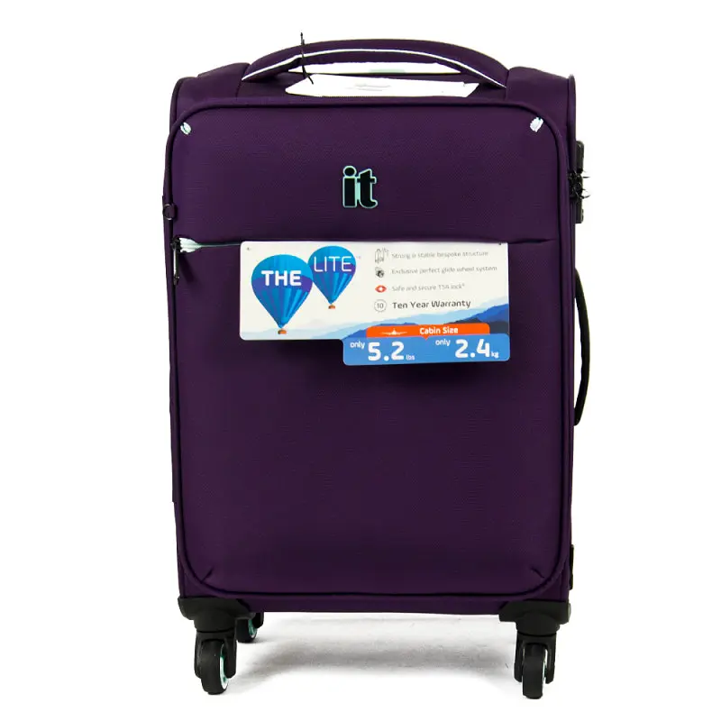 Валіза IT Luggage Glint на 4 колесах S IT12-2357-04-S Purple (IT12-2357-04-S-S411) - фото 5