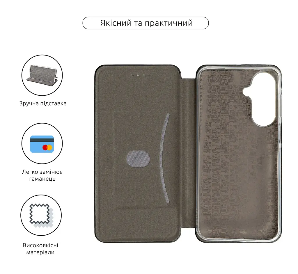 Чохол-книжка ArmorStandart G-Case для Samsung A27 5G Black - фото 3