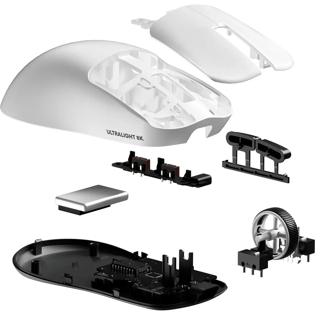Миша GamePro GM035W Asgard Odin 8K Wireless White [140407] - фото 4