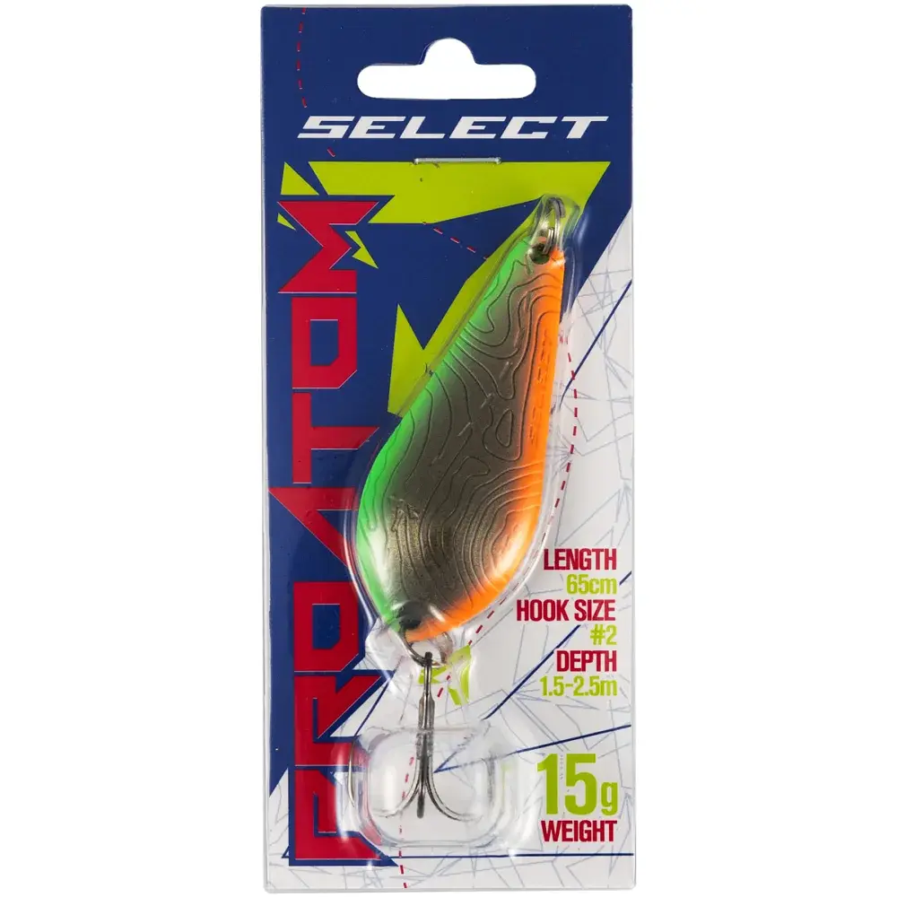 Мормышка Select ProAtom 15 g 65 mm #08 - фото 2
