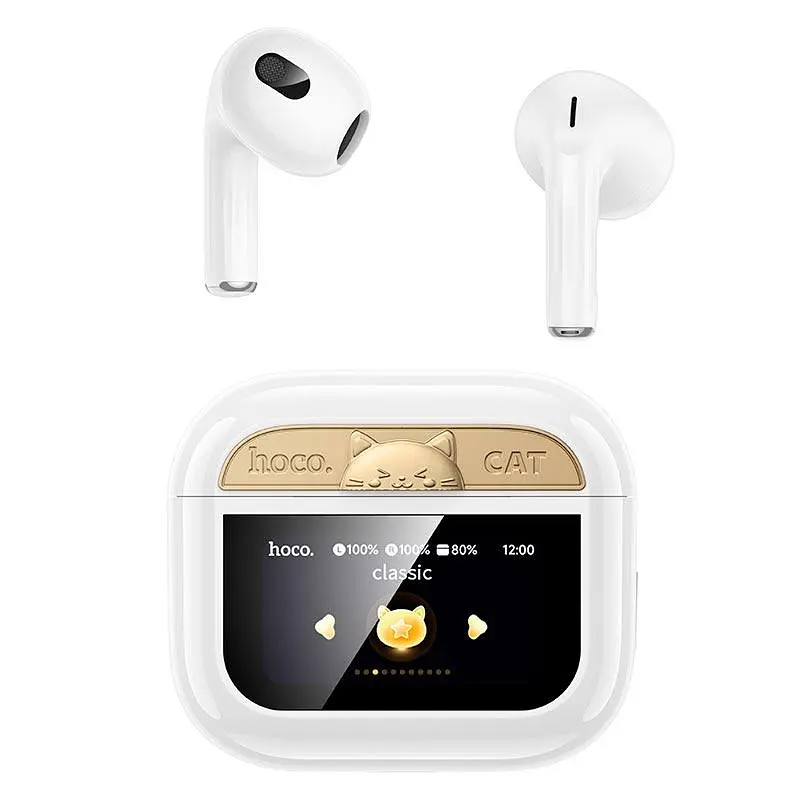 Навушники Hoco Gata true wireless touch screen BT headset EW87 BT5.4 30/280mAh 4/20h - фото 2